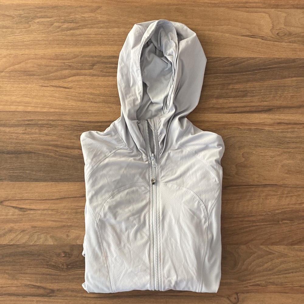 Light blue lululemon jacket